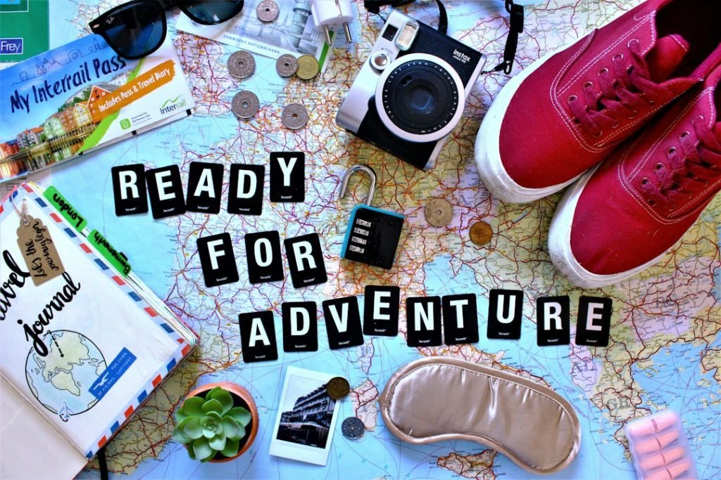Travel wallpaper,  adventure,  travelling, ready for adventure, travel journal, interrail, polaroid